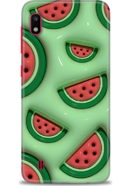 Samsung Galaxy A10 Hd Baskılı Kılıf + Seramik Tam Kaplayan Ekran Koruyucu 118