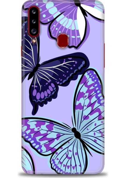 Samsung Galaxy A20S Hd Baskılı Kılıf + Seramik Tam Kaplayan Ekran Koruyucu 295
