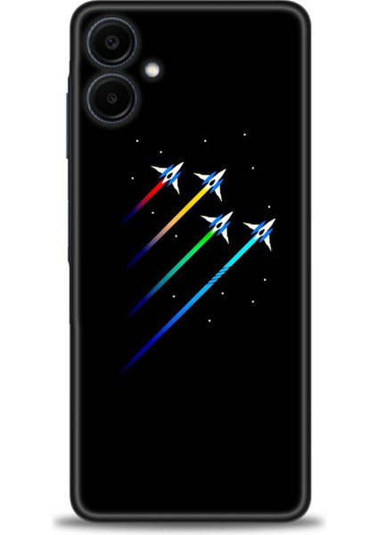 Samsung Galaxy A06 Hd Baskılı Kılıf + Seramik Tam Kaplayan Ekran Koruyucu 389