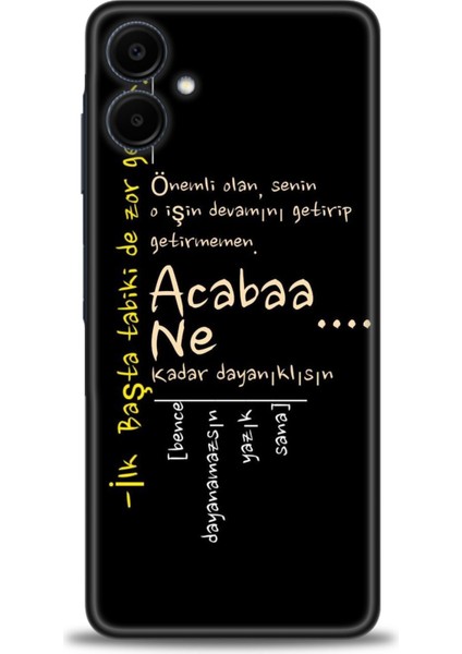 Samsung Galaxy A06 Hd Baskılı Kılıf + Seramik Tam Kaplayan Ekran Koruyucu 393