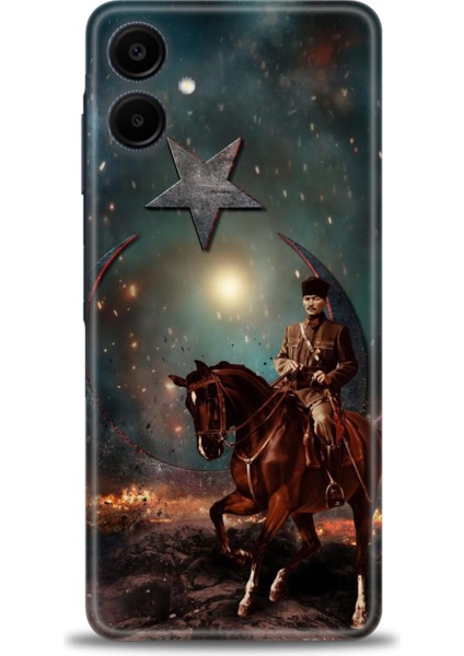 Samsung Galaxy A06 Hd Baskılı Kılıf + Seramik Tam Kaplayan Ekran Koruyucu 25