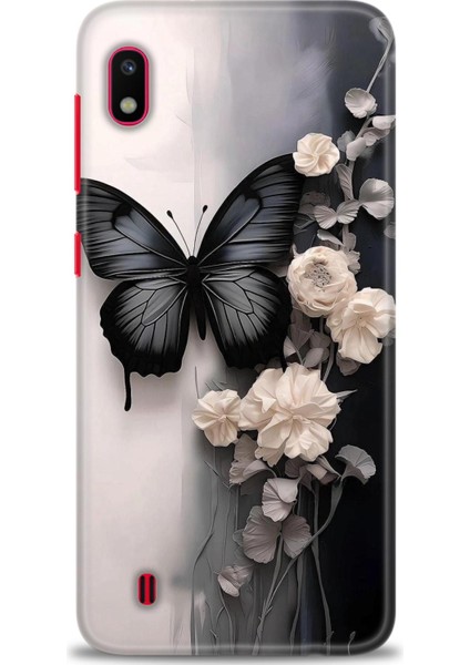 Samsung Galaxy A10 Hd Baskılı Kılıf + Seramik Tam Kaplayan Ekran Koruyucu 148