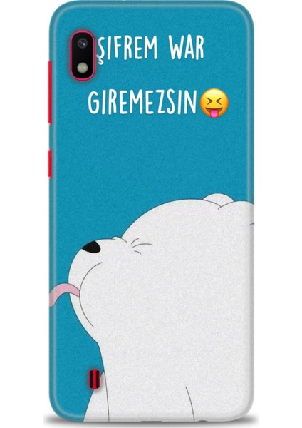 Samsung Galaxy A10 Hd Baskılı Kılıf + Seramik Tam Kaplayan Ekran Koruyucu 152