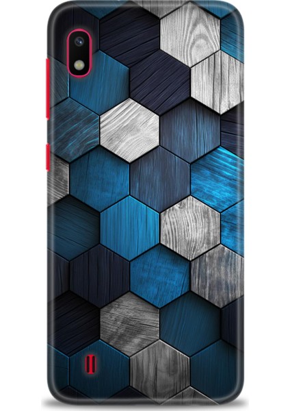 Samsung Galaxy A10 Hd Baskılı Kılıf + Seramik Tam Kaplayan Ekran Koruyucu 323