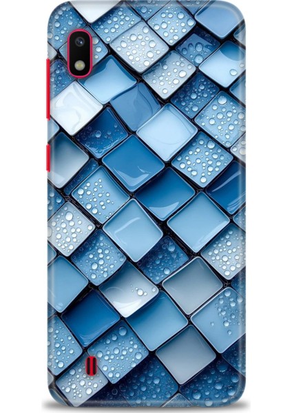 Samsung Galaxy A10 Hd Baskılı Kılıf + Seramik Tam Kaplayan Ekran Koruyucu 328