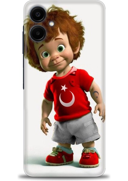 Samsung Galaxy A06 Hd Baskılı Kılıf + Seramik Tam Kaplayan Ekran Koruyucu 247