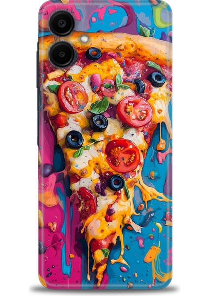 Samsung Galaxy A06 Hd Baskılı Kılıf + Seramik Tam Kaplayan Ekran Koruyucu 450
