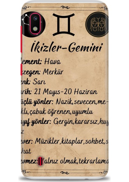 Samsung Galaxy A10 Hd Baskılı Kılıf + Seramik Tam Kaplayan Ekran Koruyucu 471