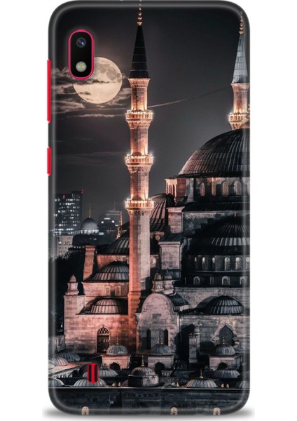 Samsung Galaxy A10 Hd Baskılı Kılıf + Seramik Tam Kaplayan Ekran Koruyucu 230