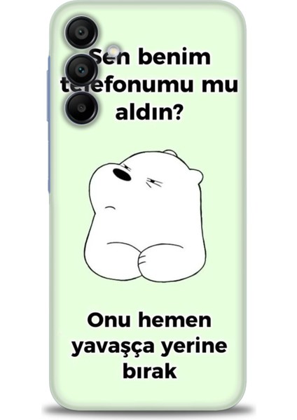 Samsung Galaxy A16 Hd Baskılı Kılıf + Seramik Tam Kaplayan Ekran Koruyucu 155