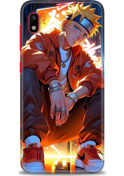 Samsung Galaxy A10 Hd Baskılı Kılıf + Seramik Tam Kaplayan Ekran Koruyucu 252