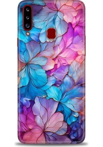 Samsung Galaxy A20S Hd Baskılı Kılıf + Seramik Tam Kaplayan Ekran Koruyucu 325