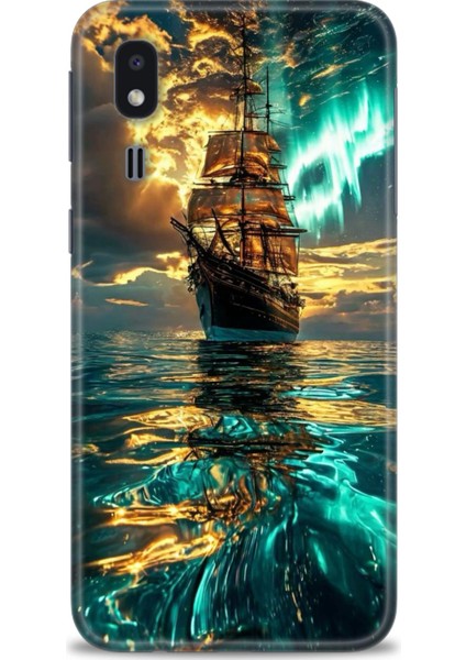 Samsung Galaxy A2 Core Hd Baskılı Kılıf + Seramik Tam Kaplayan Ekran Koruyucu 237