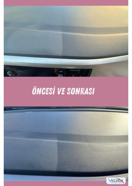 Torpido Bakım Sütü 500 ml (JEL FORMU) Sünger Hediye, Torpido Temizleyici, Torpido Bakım