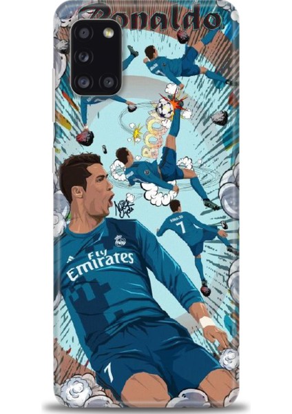 Samsung Galaxy A31 Hd Baskılı Kılıf + Seramik Tam Kaplayan Ekran Koruyucu 1