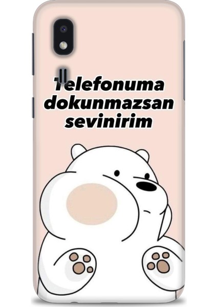 Samsung Galaxy A2 Core Hd Baskılı Kılıf + Seramik Tam Kaplayan Ekran Koruyucu 158