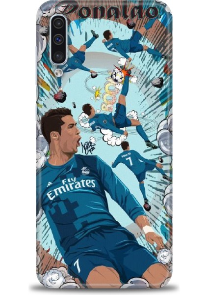 Samsung Galaxy A30S Hd Baskılı Kılıf + Seramik Tam Kaplayan Ekran Koruyucu 1
