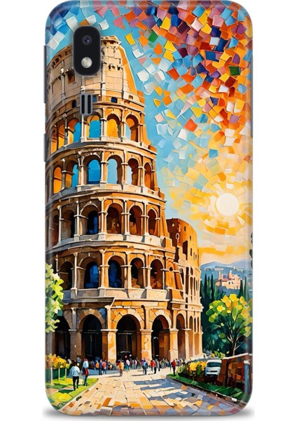 Samsung Galaxy A2 Core Hd Baskılı Kılıf + Seramik Tam Kaplayan Ekran Koruyucu 262