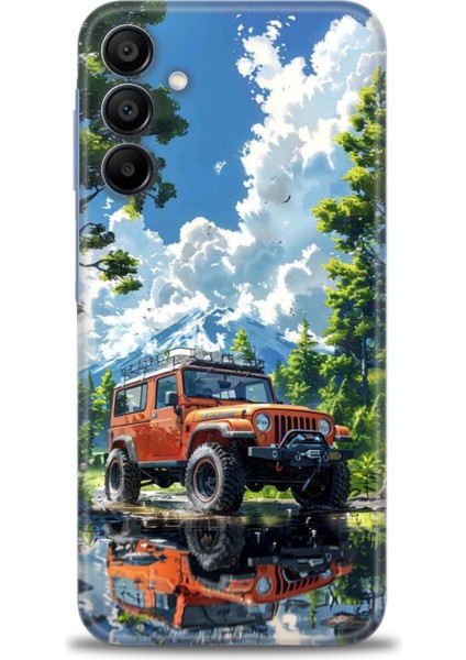 Samsung Galaxy A35 5g Hd Baskılı Kılıf + Seramik Tam Kaplayan Ekran Koruyucu 107