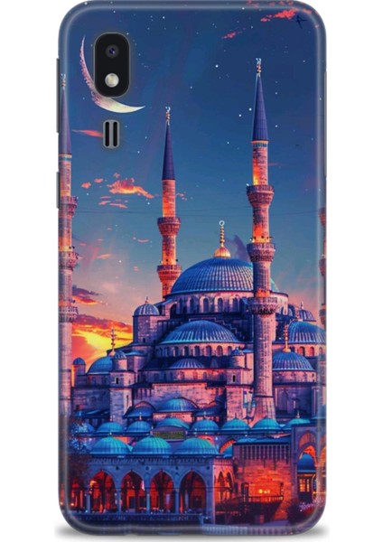 Samsung Galaxy A2 Core Hd Baskılı Kılıf + Seramik Tam Kaplayan Ekran Koruyucu 227