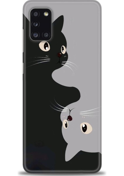 Samsung Galaxy A31 Hd Baskılı Kılıf + Seramik Tam Kaplayan Ekran Koruyucu 67