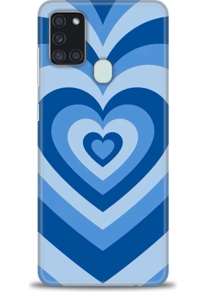 Samsung Galaxy A21S Hd Baskılı Kılıf + Seramik Tam Kaplayan Ekran Koruyucu 194