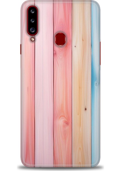 Samsung Galaxy A20S Hd Baskılı Kılıf + Seramik Tam Kaplayan Ekran Koruyucu 433