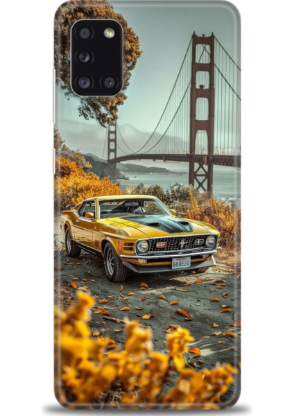 Samsung Galaxy A31 Hd Baskılı Kılıf + Seramik Tam Kaplayan Ekran Koruyucu 105