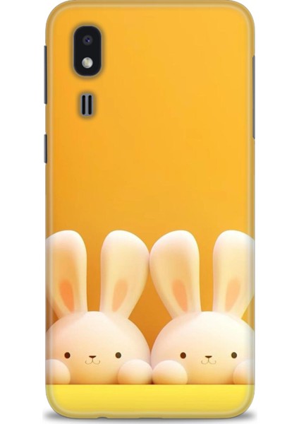 Samsung Galaxy A2 Core Hd Baskılı Kılıf + Seramik Tam Kaplayan Ekran Koruyucu 78