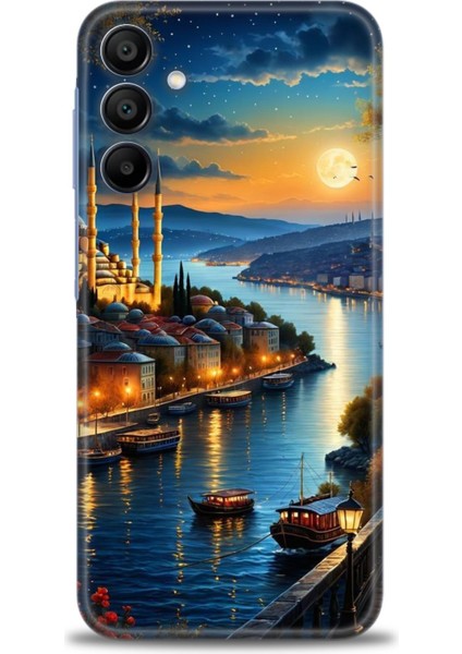 Samsung Galaxy A25 5g Hd Baskılı Kılıf + Seramik Tam Kaplayan Ekran Koruyucu 222