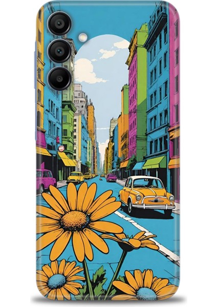 Samsung Galaxy A25 5g Hd Baskılı Kılıf + Seramik Tam Kaplayan Ekran Koruyucu 449