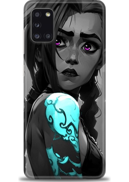 Samsung Galaxy A31 Hd Baskılı Kılıf + Seramik Tam Kaplayan Ekran Koruyucu 279