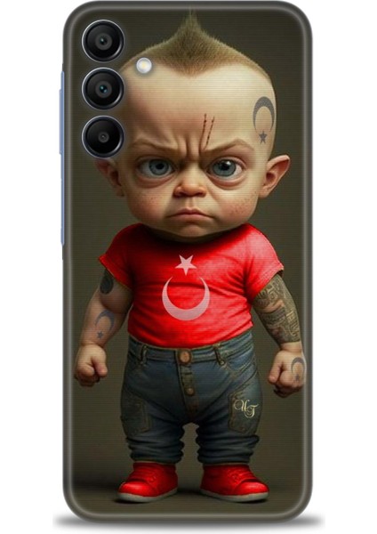 Samsung Galaxy A25 5g Hd Baskılı Kılıf + Seramik Tam Kaplayan Ekran Koruyucu 244