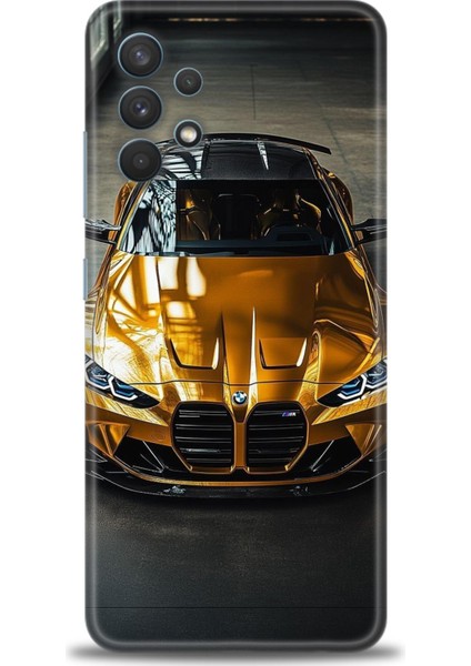 Samsung Galaxy A32 Hd Baskılı Kılıf + Seramik Tam Kaplayan Ekran Koruyucu 489