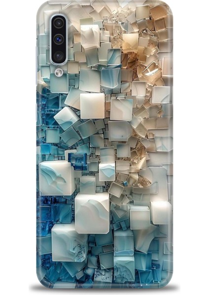 Samsung Galaxy A30S Hd Baskılı Kılıf + Seramik Tam Kaplayan Ekran Koruyucu 326