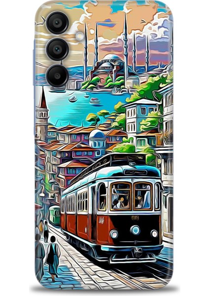 Samsung Galaxy A25 5g Hd Baskılı Kılıf + Seramik Tam Kaplayan Ekran Koruyucu 225