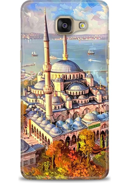 Samsung Galaxy A3 2016 Hd Baskılı Kılıf + Seramik Tam Kaplayan Ekran Koruyucu 226