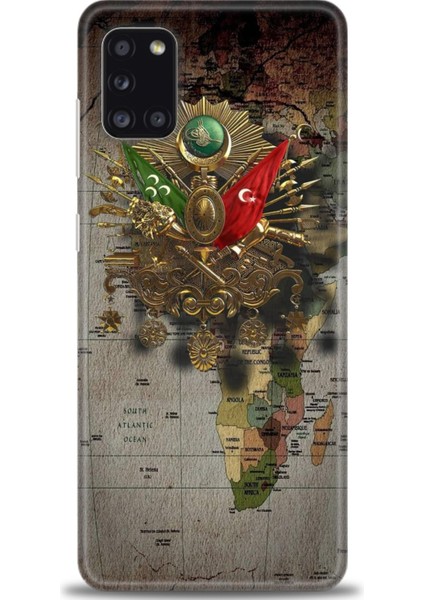 Samsung Galaxy A31 Hd Baskılı Kılıf + Seramik Tam Kaplayan Ekran Koruyucu 467
