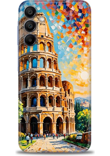 Samsung Galaxy A25 5g Hd Baskılı Kılıf + Seramik Tam Kaplayan Ekran Koruyucu 262