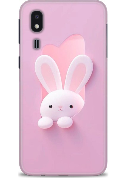 Samsung Galaxy A2 Core Hd Baskılı Kılıf + Seramik Tam Kaplayan Ekran Koruyucu 74