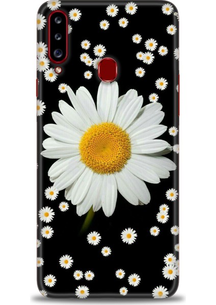 Samsung Galaxy A20S Hd Baskılı Kılıf + Seramik Tam Kaplayan Ekran Koruyucu 134