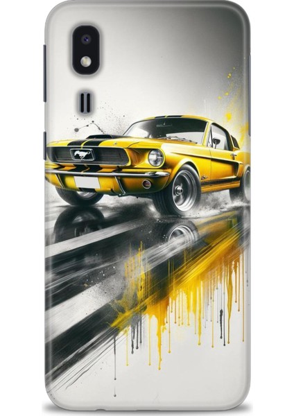 Samsung Galaxy A2 Core Hd Baskılı Kılıf + Seramik Tam Kaplayan Ekran Koruyucu 108