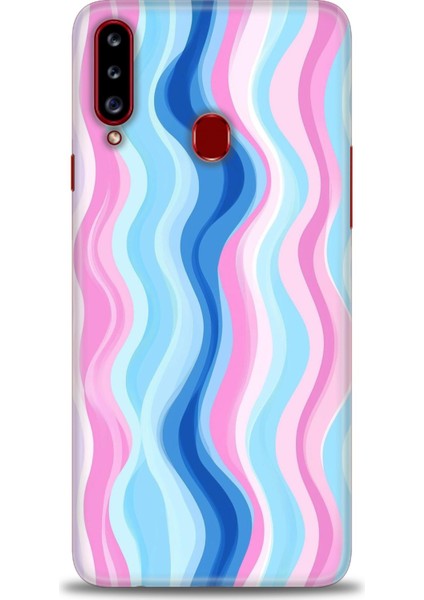 Samsung Galaxy A20S Hd Baskılı Kılıf + Seramik Tam Kaplayan Ekran Koruyucu 429