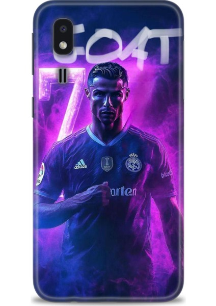 Samsung Galaxy A2 Core Hd Baskılı Kılıf + Seramik Tam Kaplayan Ekran Koruyucu 9