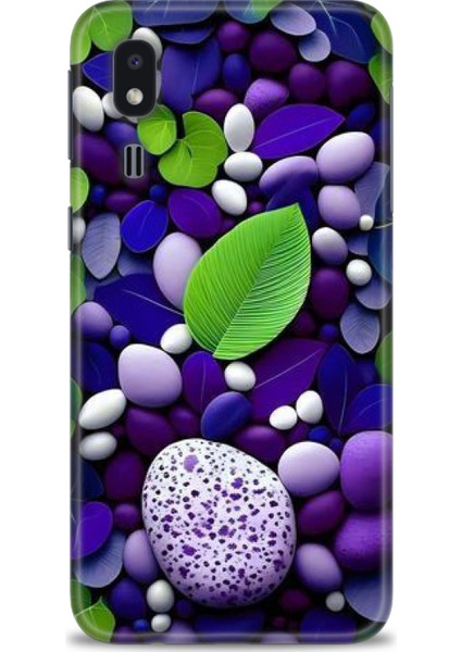 Samsung Galaxy A2 Core Hd Baskılı Kılıf + Seramik Tam Kaplayan Ekran Koruyucu 341