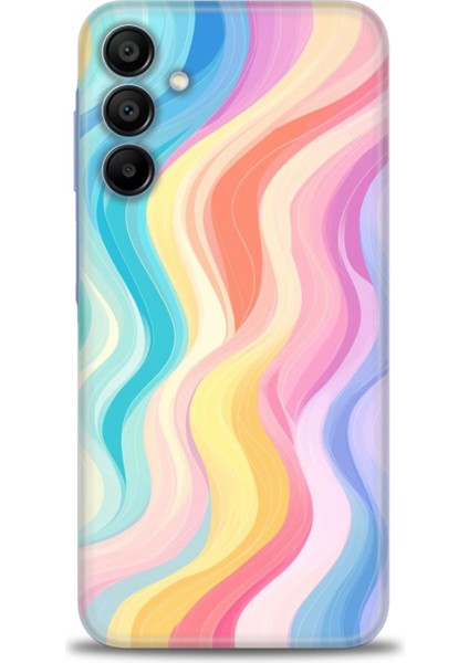 Samsung Galaxy A25 5g Hd Baskılı Kılıf + Seramik Tam Kaplayan Ekran Koruyucu 424