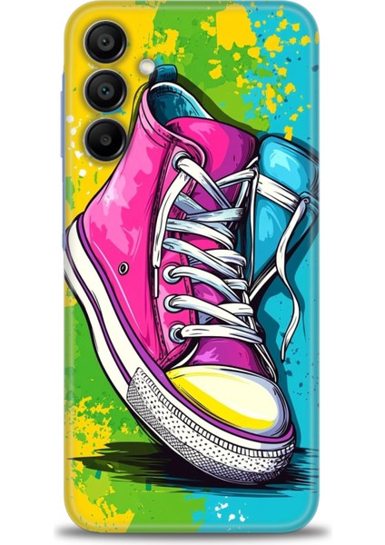 Samsung Galaxy A25 5g Hd Baskılı Kılıf + Seramik Tam Kaplayan Ekran Koruyucu 441