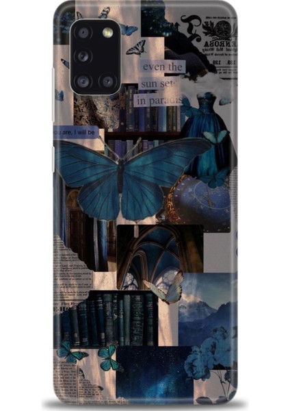 Samsung Galaxy A31 Hd Baskılı Kılıf + Seramik Tam Kaplayan Ekran Koruyucu 207