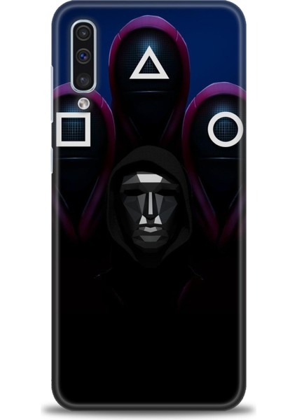 Samsung Galaxy A30S Hd Baskılı Kılıf + Seramik Tam Kaplayan Ekran Koruyucu 283