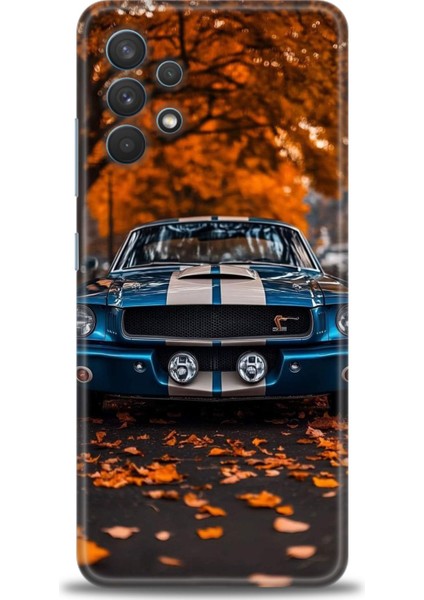 Samsung Galaxy A32 Hd Baskılı Kılıf + Seramik Tam Kaplayan Ekran Koruyucu 103